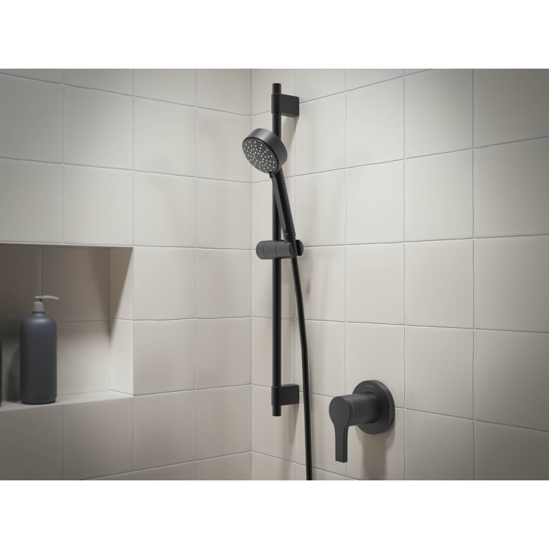 Elate Mastershower Transfer Valve Trim, Matte Black