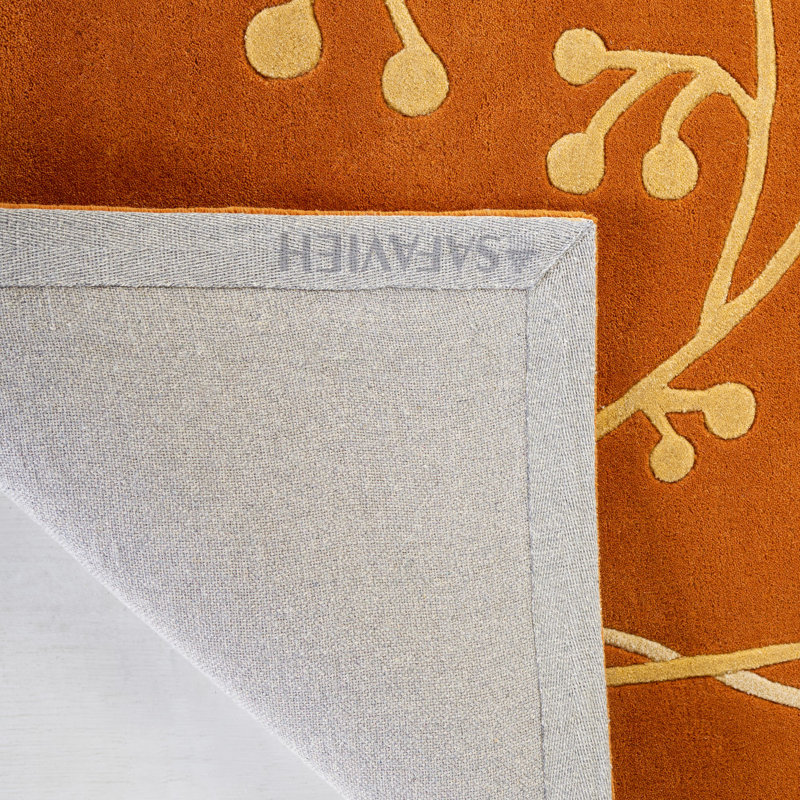 Soho Hand Tufted Wool Floral Rug, Runner 2'6" x 10'