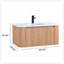 Meuble-lavabo flottant 36 po avec lavabo intégré-1619799043