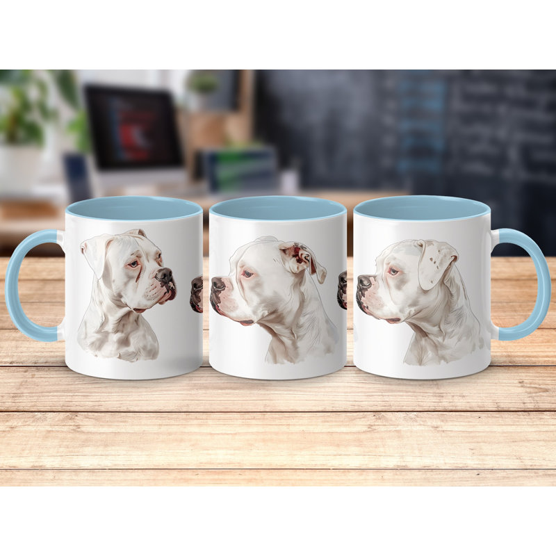 Mug, 3, Light Blue