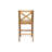 2Pcs Wood , Water-, 46.41" H, Outdoor Seating 2 - Resilient Cross Back, Water- Cushion, Height, Assembly 'D-513168877-513168876
