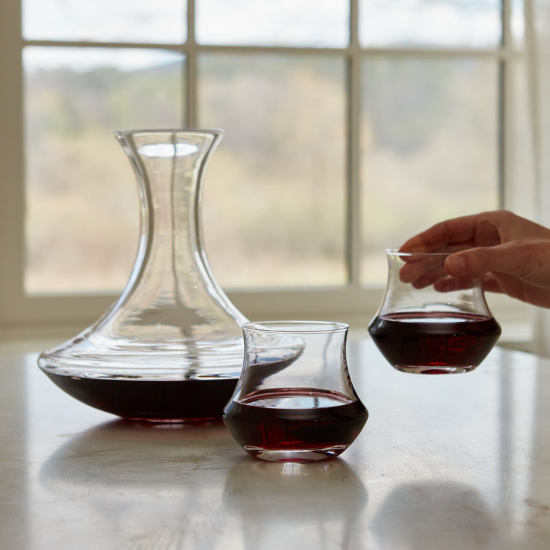 Madison Glass Stemless Wine Glass