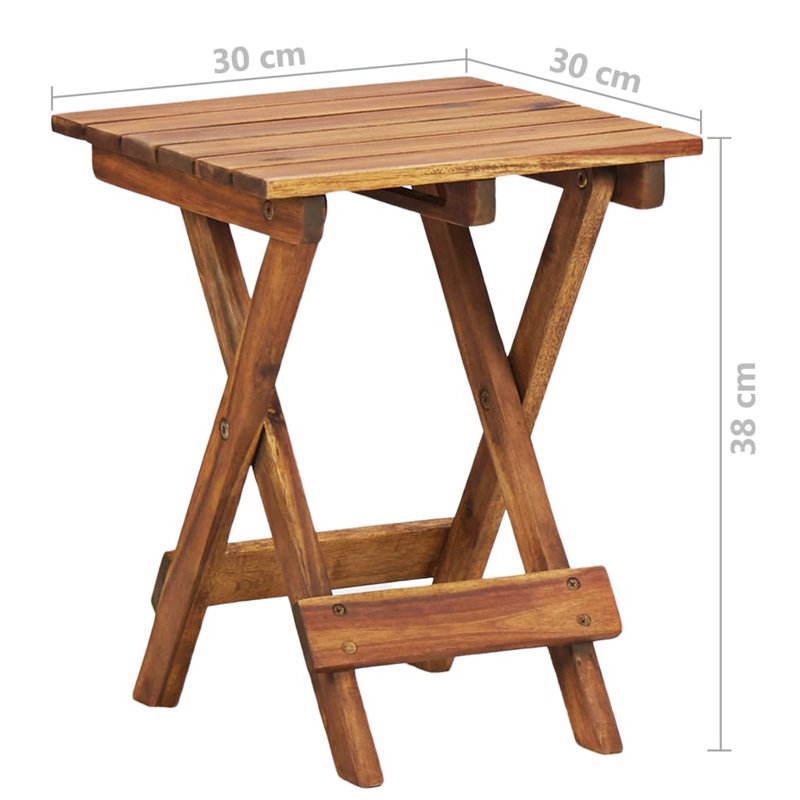 Koch Solid Wood Plant Stand 1 Tier, 38cm H x 30cm L x 30cm D