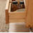 Scandinavian-style Oak & Glass Sideboard