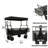 480Lbs Collapsible Wagon with Canopy,Wagon Stroller with 7" All-Terrain Wheels, Lightweight Foldable Wagon, Large Capacity for Camping, Shopping, Sports, and Garden Use, mosquito net-110289765