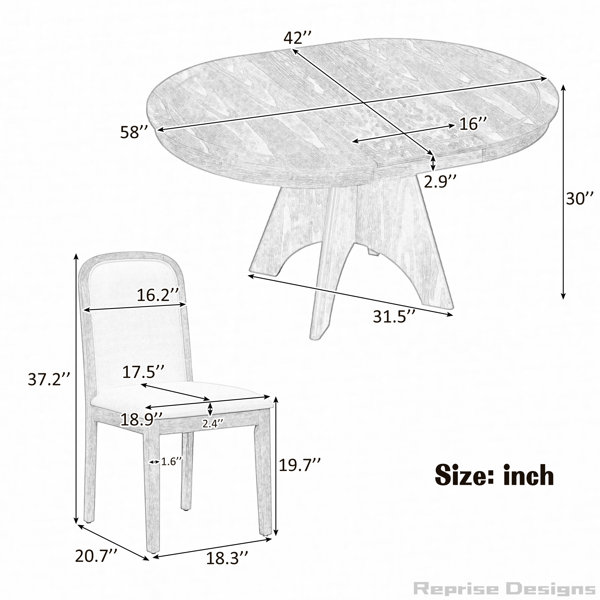 Dimensions du produit