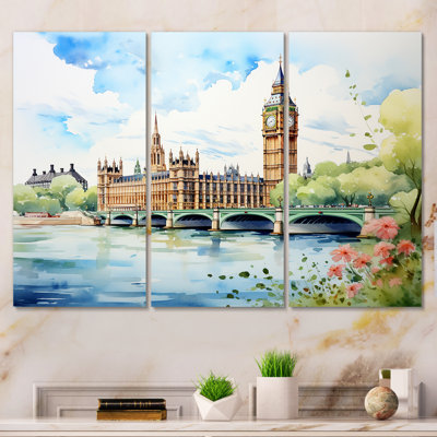 Big Ben London Skylines III - City London, art mural