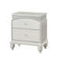 Table de chevet 2 tiroirs Platinum