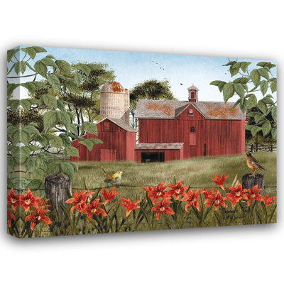 August Grove® Jacobs, Billy Gallery Wrapped Canvas Art Titled: Summer Days