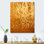 Golden Tiles Sunset Mirage - Abstract Tile Metal Wall Art