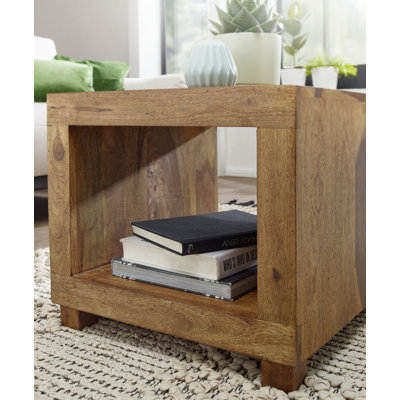45cm W Solid Wood Bedside Table