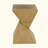 MGO Side Table, With Twisted Hourglass Design For Modern Interiors And Outdoor Spaces-1582374792