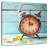 Rustic Old Alarm Clock-111896546