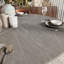 Grey Farmhouse Pedestal Louree Round Kitchen Table