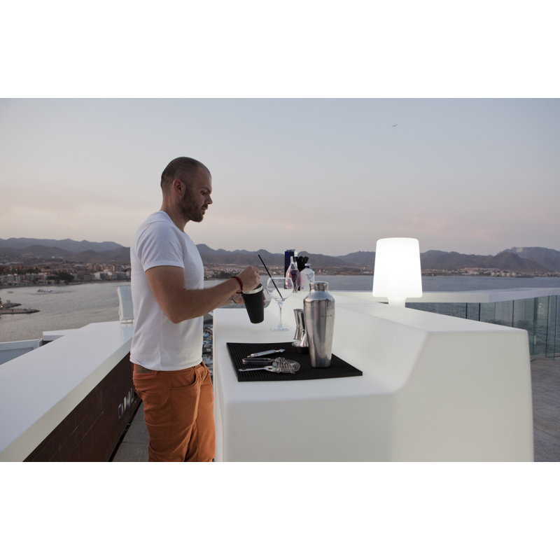 Kandyce 48" Illuminated Outdoor Bar Counter