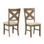 Chaise d'appoint Poe Brown-116827296