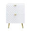 Table de chevet 2 tiroirs Canesha-83195754
