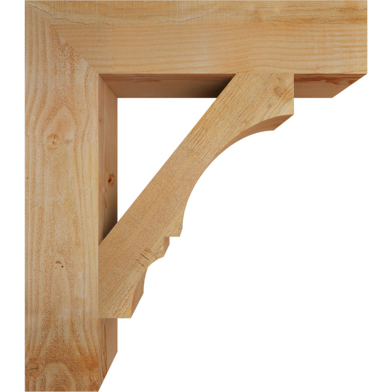 Support de bloc Balboa, Sapin Douglas scié brut, L 6 po x P 28 po x H 32 po