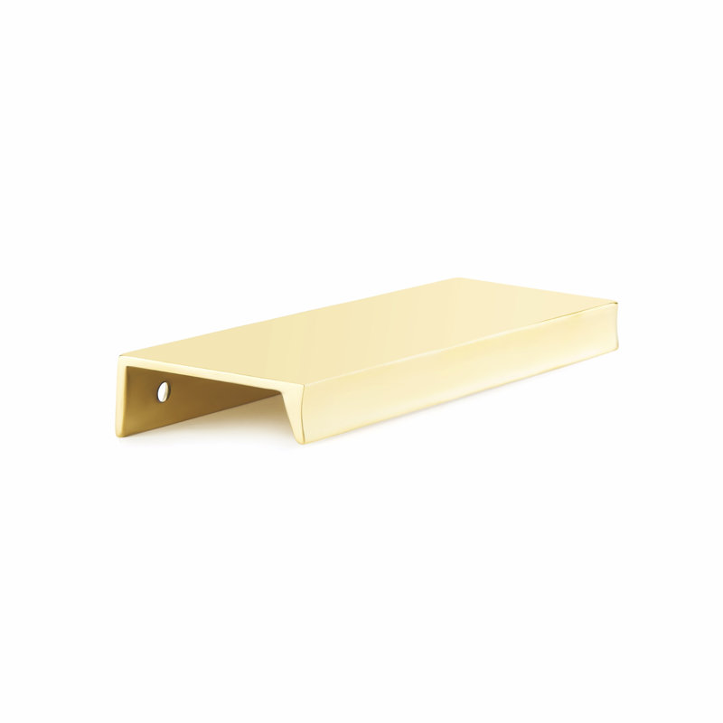 Sabre Finger Pull, Unlacquered Brass