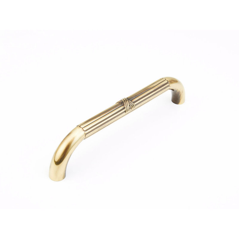 Poignée d'électroménager 10 po Schaub Versailles, Vernis transparent antique