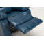 Charlotte Navy Blue Leather Gel Recliner