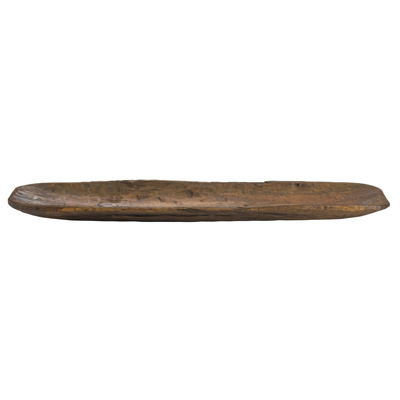 Solid Wood Tray, Brown