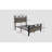 Bed Frame,Easy Assembly, Brown