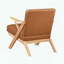 Fauteuil d'appoint en bois d'hévéa massif, similicuir et mousse enveloppée de dacron-1224820873-1224820875