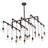 20 - Light Wrought Iron Bulb Pendant