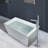 47'' x 27.5'' Freestanding Soaking Acrylic Bathtub