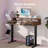 Electric Standing Desk With 24.4" Large Keyboard Tray & 2 Drawers, Adjustable Sit Stand Desk With 4 Height Presets, C-Clamp Mount Compatible Computer Desk For Office-957701112-957701105-957701118