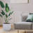 Matte White Ceramic Planters, 3 Modern Flowerpots With Drainage Hole, All - Weather For Patio, Garden, Windowsills, Ideal Herbs And Small Greenery Pieces Of Drainage, Windowsills-931459575