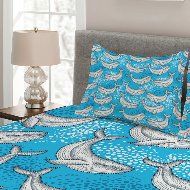 Coastal Polyester Coverlet