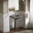 Memoirs  Pedestal Tall Bathroom Sink with Overflow-19195566-10939870