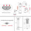 2-handle Bathroom Faucet with Drain Assembly-79721070