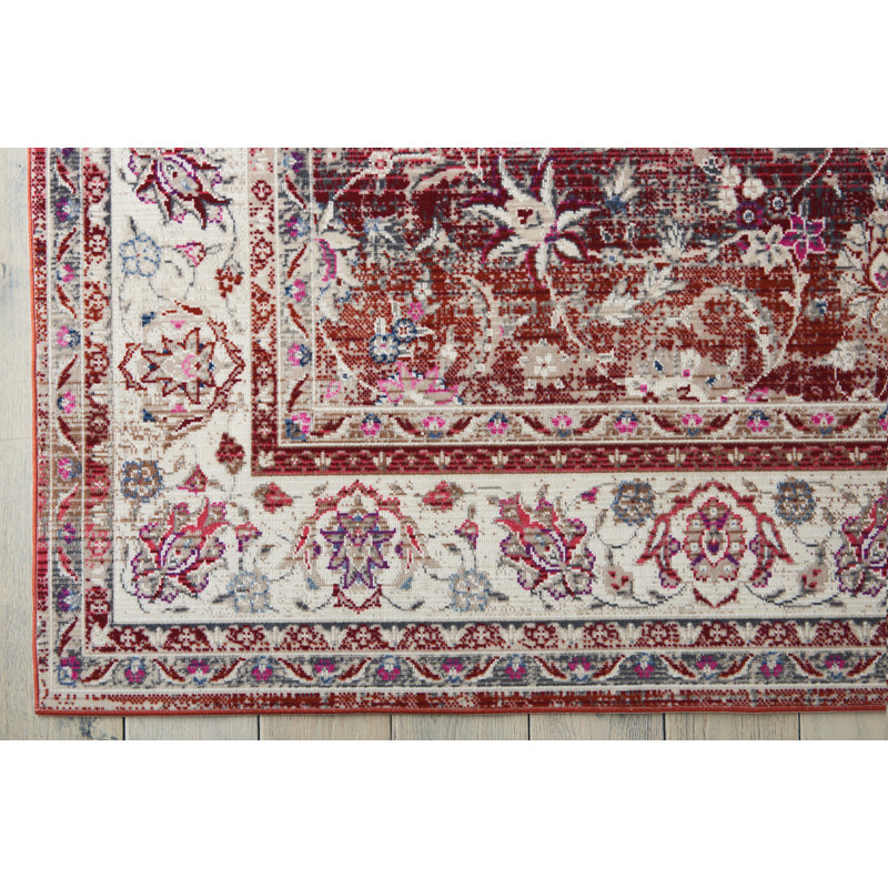 Boynton Oriental Area Rug, Rectangle 61 x 122cm