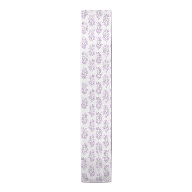 Chemin de table lapin Savarese, 72 po x 16 po, Mauve, Floral