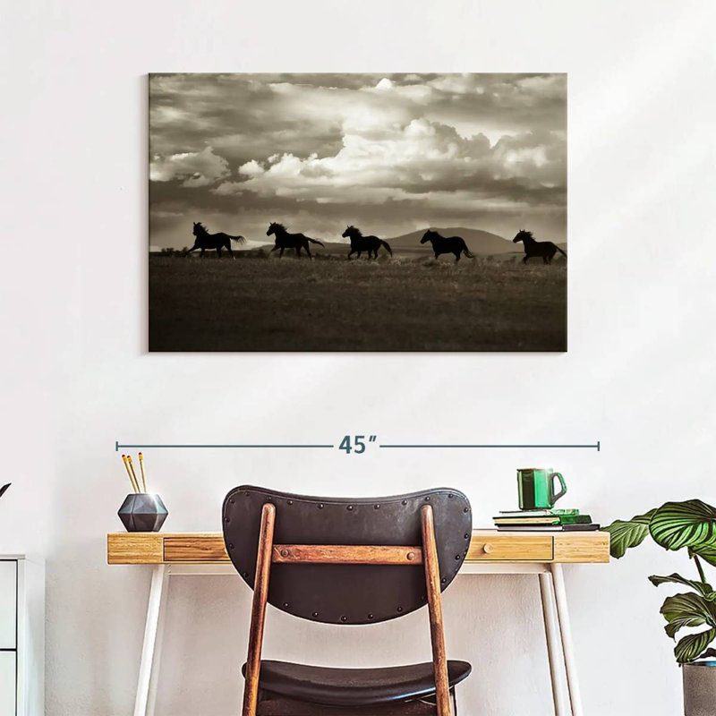 Brampt Racing The Clouds, 26" H x 39" W