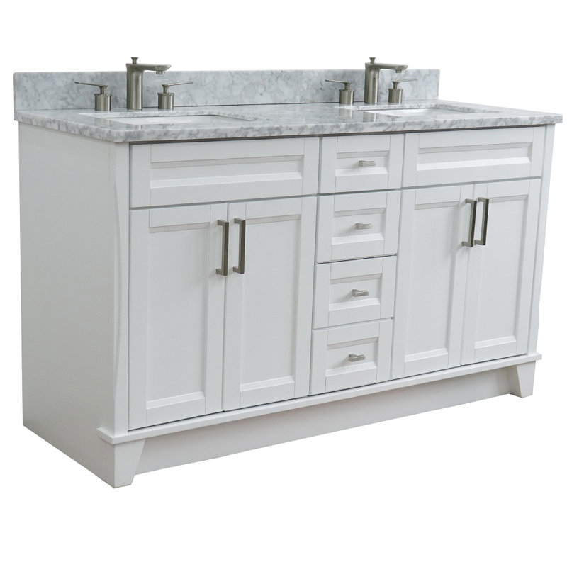 Ensemble de meuble-lavabo double 61 po Viveca