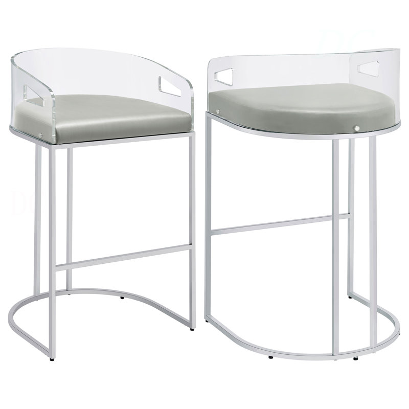 Ensemble de 2 chaises de bar Mello, Tabouret de bar (siège d'une hauteur de 31,35 po)
