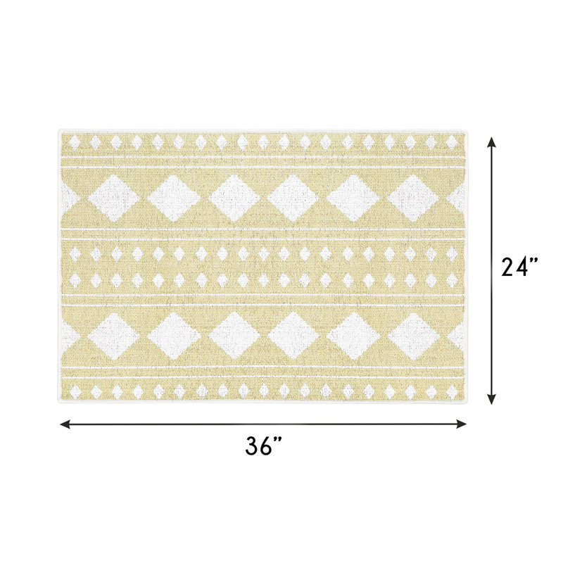 Tapis de cuisine Jaason, Beige