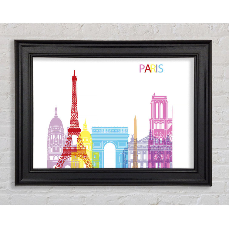 Eiffel Tower France 8 - Single Picture Frame Painting on Canvas