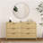 Grace 60" Dresser In Natural Oak (6-Drawer)