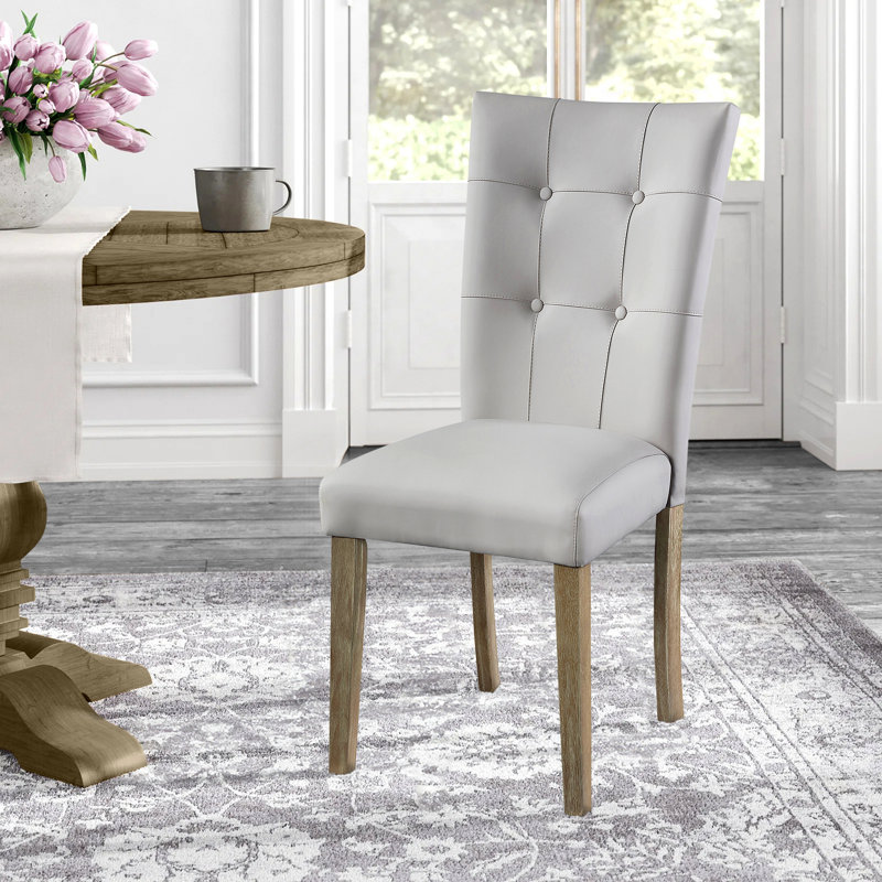 Tufted Back Side Chairs (Set Of 2)