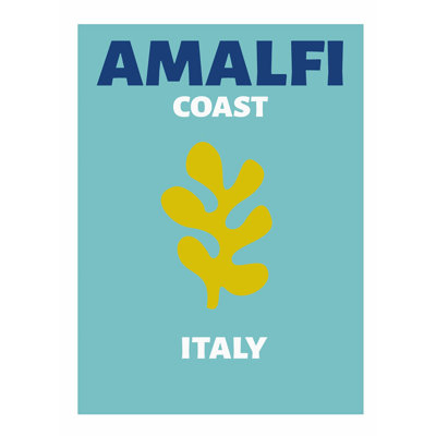 Monde et pays de la côte d'Amalfi, affiche de voyage II, reproduction d'art moderne sans cadre