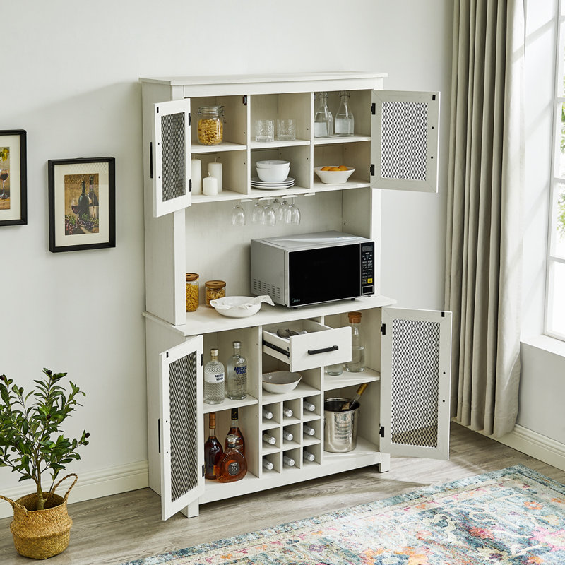 Armoire bar, Blanc
