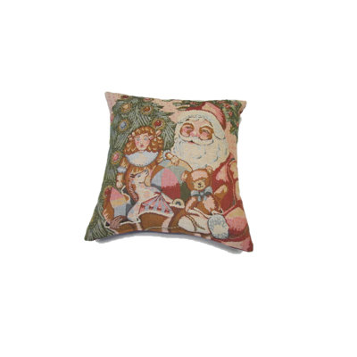 Cotton Blend Throw Pillow
