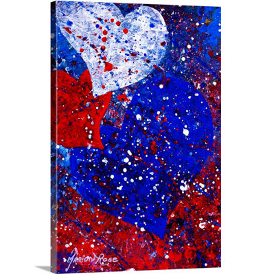 « heartfelt iii » par marion rose, reproduction d’art sur toile