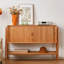 Armoire d'appoint multifonctionnelle en bois massif