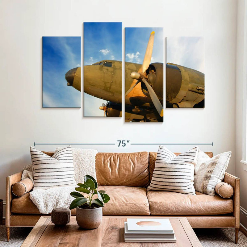 Avion de guerre Mehar Old, H 42 po x l 68 po